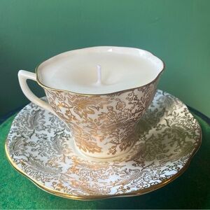 Teacup Candle. Soy Wax.